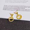 Earrings  Smiling Face  Earrings  New Style  Love  Earrings  Earrings  Women's Temperament  Painless Mosquito Coil Ear Clips