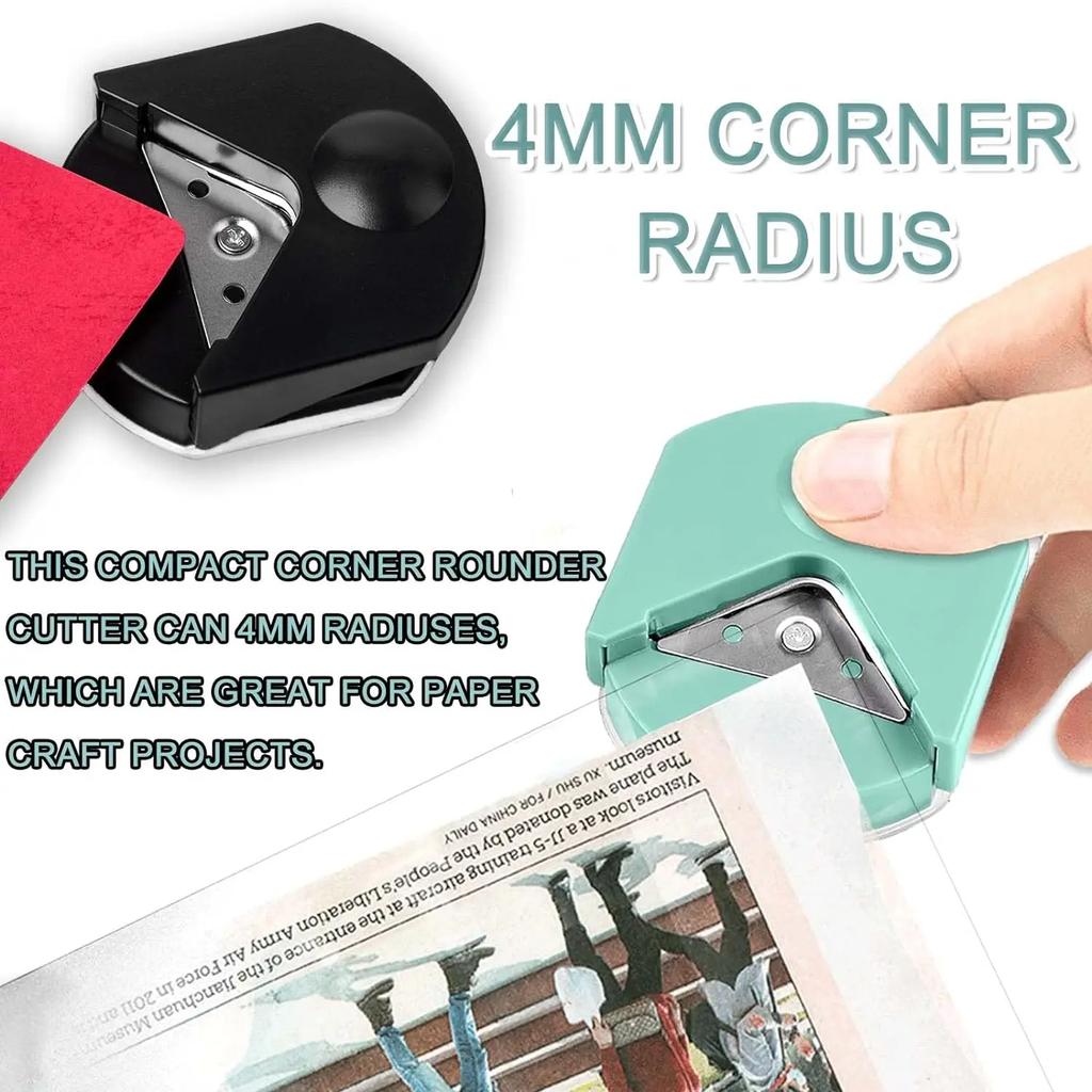Paper Cutting And Rounding Cutter Corner Plastic PVC Film Maker Machine Trimmer Office Company Accessorie Paper Cutting And Roun