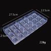 DIY Baking Mold Hard Plastic Pyramid Chocolate Mold 21 Creative Starry Sky Chocolate Mold