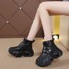 Snow boots women's short boots 2025 autumn and winter new velvet women's shoes versatile thick-soled muffin thickened warm cotton shoes