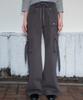 ROSEFRANTZ Cargo Slim Bootcut Pants [Charcoal]