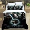W-Witcher Game Printed Beding Sets Exquisite Suplies Set Duvet Cover Bed Comforter Set Beding Set Luxury Birthday Gift