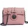 Leather Women's Bag, Single-shoulder Chain Bag, Korean-style Versatile Crossbody Women's Bag, Fashionable Small Square Bag, Small Bag