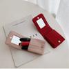 With Mirror Lipstick Bag Lipstick Storage Box Lipstick Storage Bag Simple Mini Cosmetic Bag  Travel