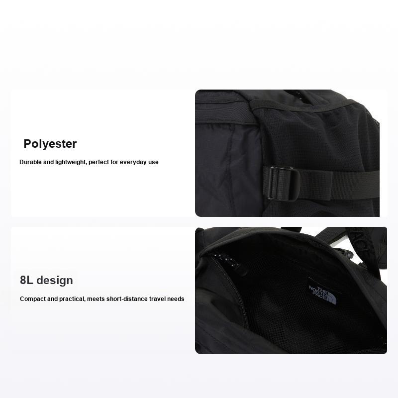 The North Face Light Trekking 2-Way Mountaineering Travel Waist Bag Unisex Waist Bag Black NN2HP00A