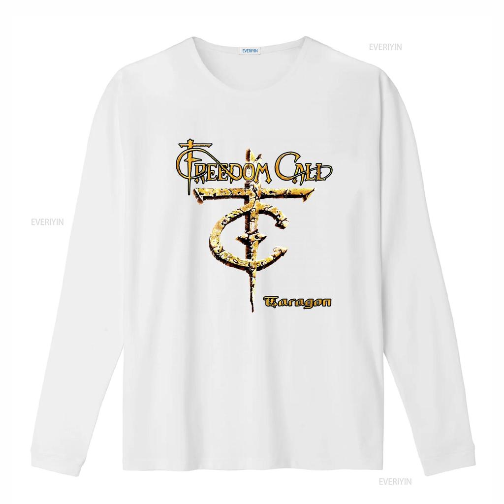 Freedom Call German Power Metal Band Taragon T Shirt S 2XL Long or s vintage Washed Stretched Breathable designer clothes homme