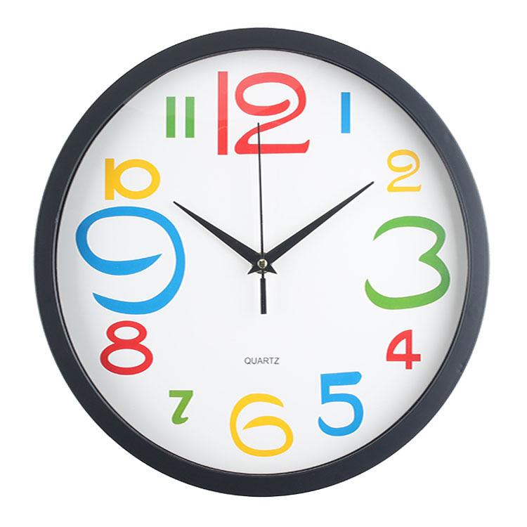Accurate Travel Time, Simple and Silent Clock, Clear and Fresh Electronic Wall Clock, Versatile and Fashionable, Punch-free Quartz Clock