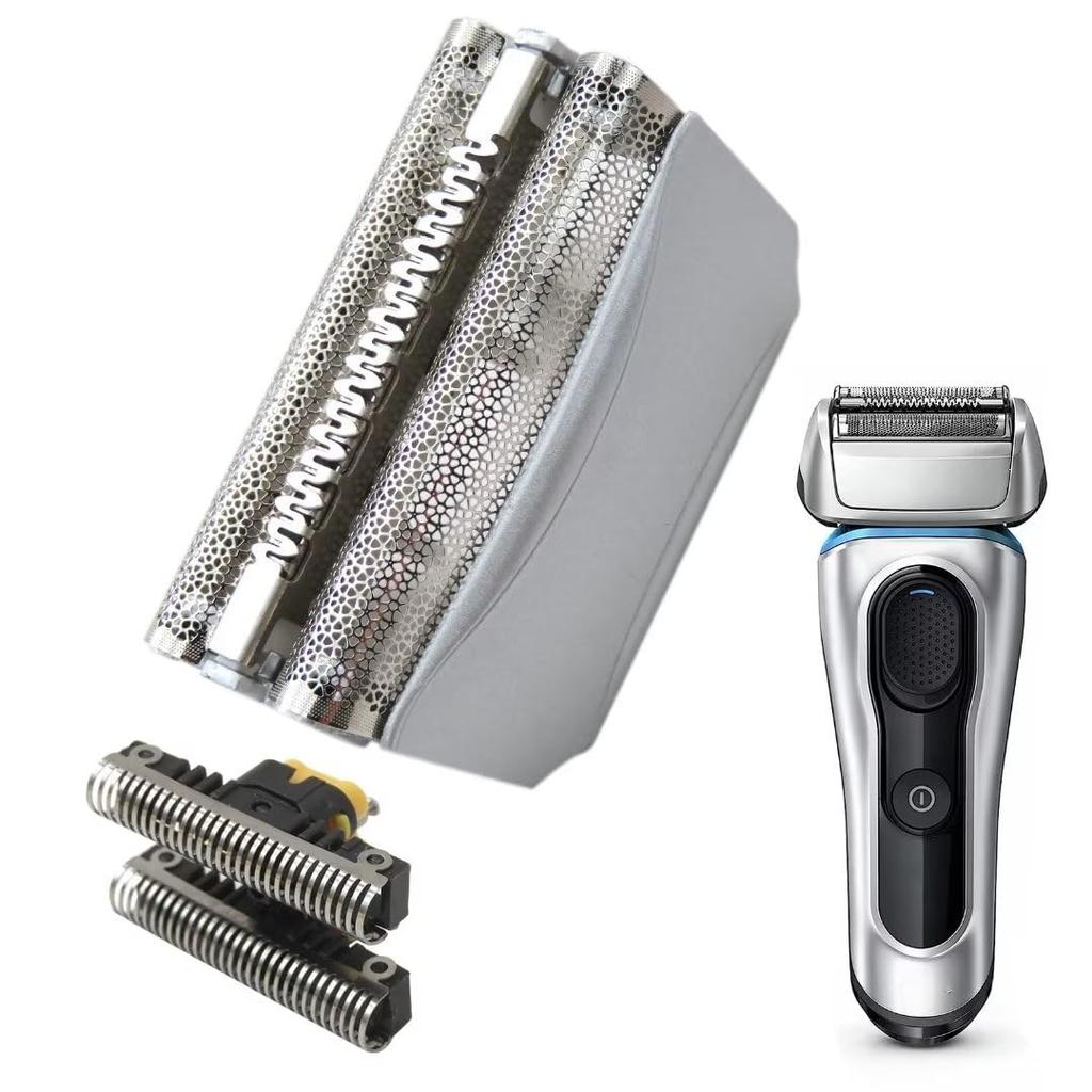 51S Electric Shaver Replacement Foil Head with Cutter Compatible for B-raun Series 5 5643, 5644, 5645, 5646, 5647, 5649, 5751, 5757, 5758