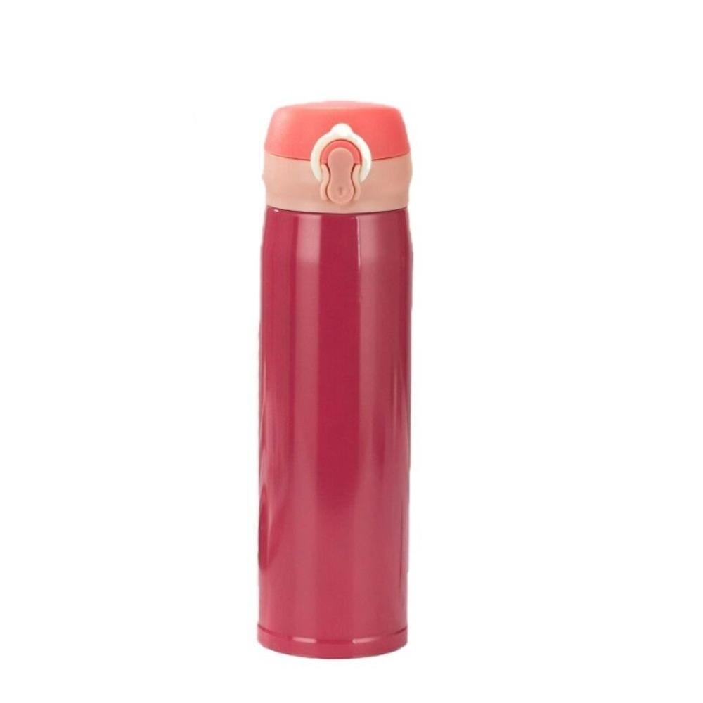 Bilayer Vacuum Insulated Cup 500ML Bouncing Cup Portable Water Cup
