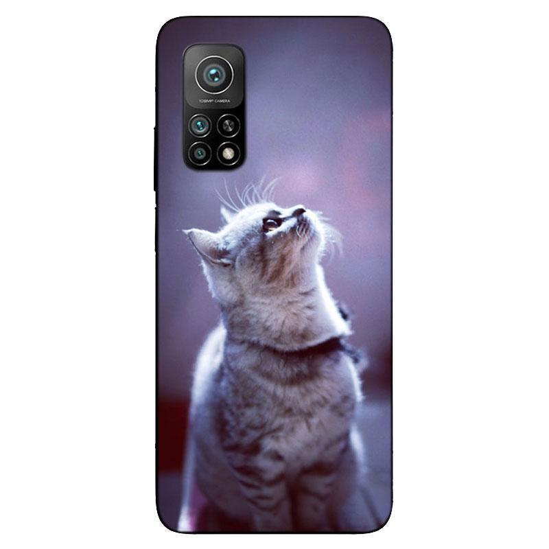 For Xiaomi Mi 10T Pro Case Black Bumper Silicone TPU Soft Phone Cover For Xiaomi Mi 10T Case Cartoon Funda Mi10T 10 T Pro Coque