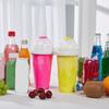Silicone DIY Juice Water Bottle Quick-Frozen Ice Cream Maker Cups Slushy Maker Cup  Kids Gifts