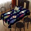 Bohemian Multicolor Fish Pattern Tablecloth for Table Decor Reusable Farmhouse Kitchen Dining Tablecloth Wedding Party Decor