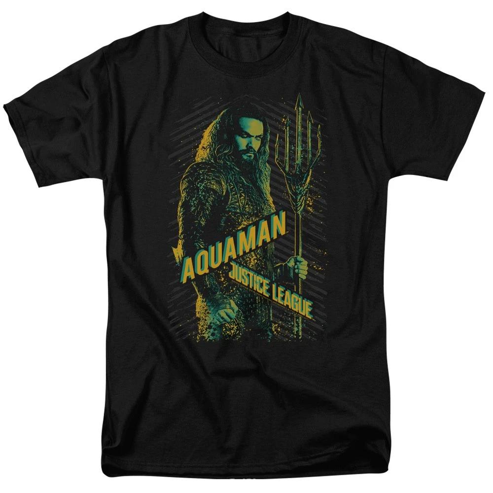 Justice League Movie Aquaman DC Comics Licensed Adult T-Shirt XXXXL