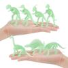 12Pcs Luminous Dinosaur Fossil Skeletons Simulation Tyrannosaurus Rex Brachiosaurus Triceratops