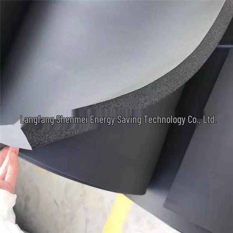 Self-Adhesive Fireproof Insulation Board - Rubber-Plastic Heat-Resistant Material for Roofs