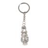 Durable DIY Religious Keychain Pendant Unique Design Silver Car Key Ring Pendant Alloy Christian Incense Home