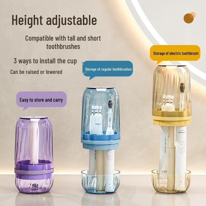 

Freshman Essentials: Portable Travel Toothbrush & Toothpaste Storage Set Other