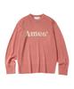 AMES-WORLDWIDE Basic Pullover Knit Pink