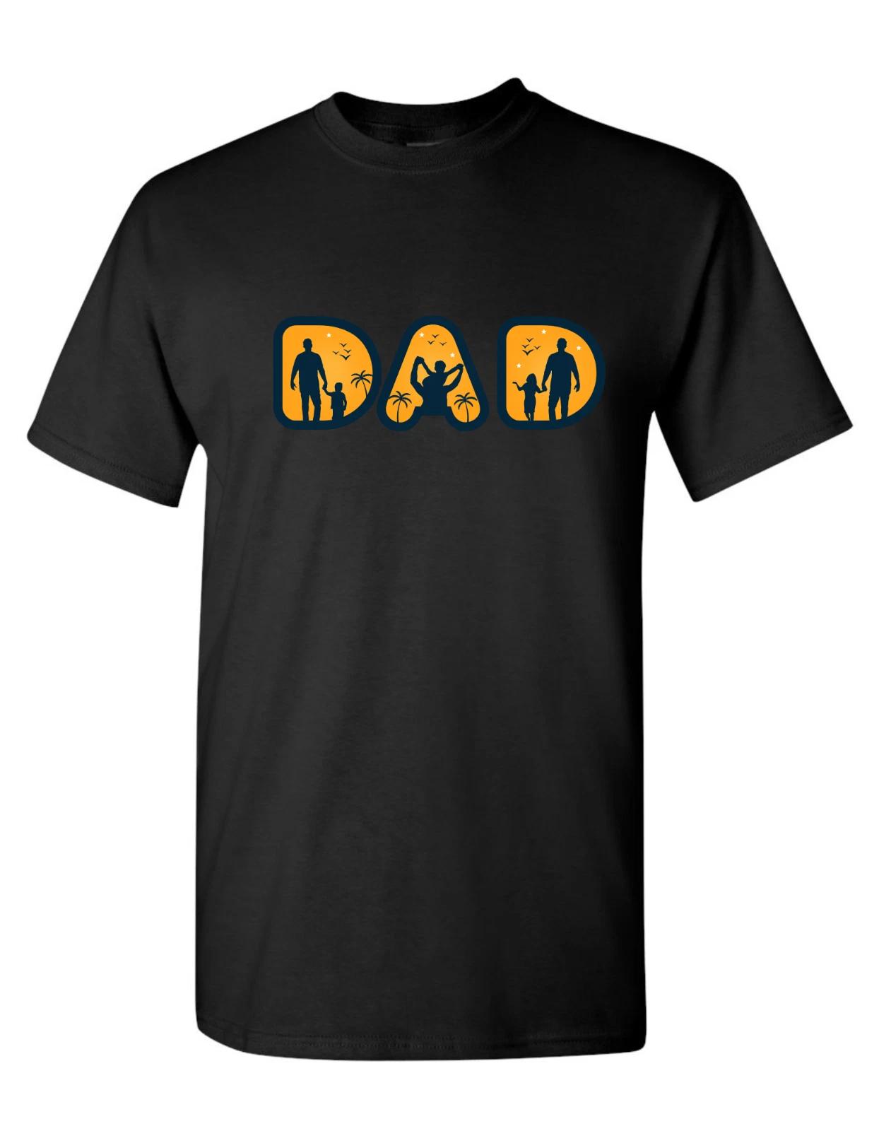 Unisex Adult Casual Graphic TWIST OF HUMOR DAD THEME PARK NOVELTY T... XL