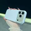 Ins Wind Solid Color True Liquid Silicone Mobile Phone Case iPhone11 Large Hole Lens Frame Anti-drop Apple 11 Mobile Phone Case