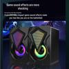 В наявності X2 RGB USB дротова міні-динамік для настільного комп'ютера з сабвуфером
