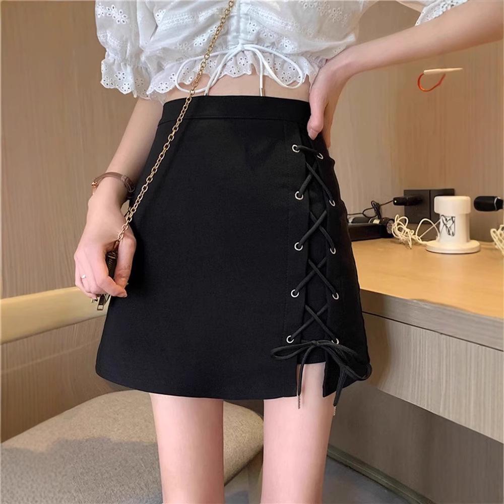 

2024 Women s High-Waisted Elastic Slim-Fit A-Line Pencil Skirt Shorts 2XL [131-147 lbs]