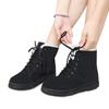 Fashion Crestar Winter Snow Boots for Women Warm Fur Lined Ankle Booties Lace Up Slip on Outdoor Walking Womens Boots Lady Fashion shoes