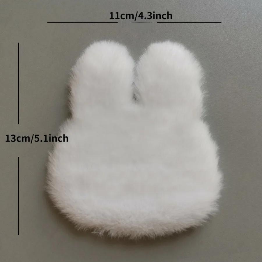 1PC 1:12 Doll House Accessories Bedroom Living Room Mini Plush Carpet Decoration Scene Shooting Props