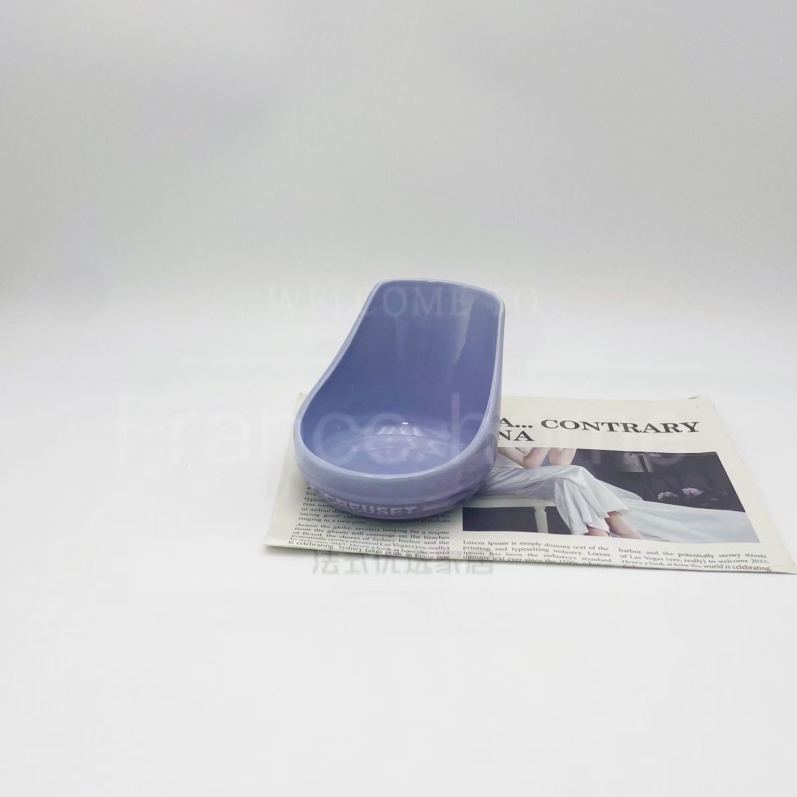 

Французская радуга Керамическая кухонная кастрюля Крышка Стойка для хранения Подставка для лапши Суп Ложка Небольшие инструменты Крышка кастрюли Инструмент Бога