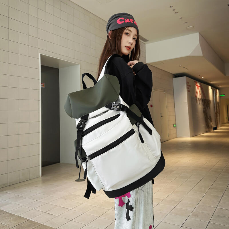 Sports Backpack Folding Backpack Men's And Women's Travel Backpack Student Schoolbag