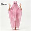 White Ghost Poncho Sequin Cape for Women, Cute Halloween Costume Cloak with Holiday Cosplay Bows, Lightweight Mesh Pullover Robe Party Photoshoot