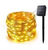 Solar Fairy Lights Outdoor Waterproof Solar String Lights 8 Modes Christmas Copper Wire Lights for Patio Decoration