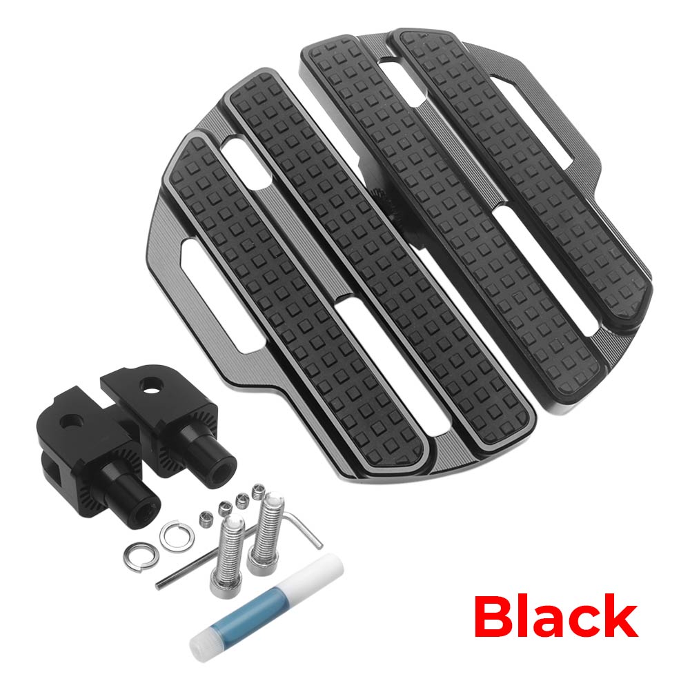 Motorcycle 1 Pair Front Footrest Floorboards Chrome Accessories Fit For Harley Softail Low Rider ST FXLRST 2022 2023 2024 Models