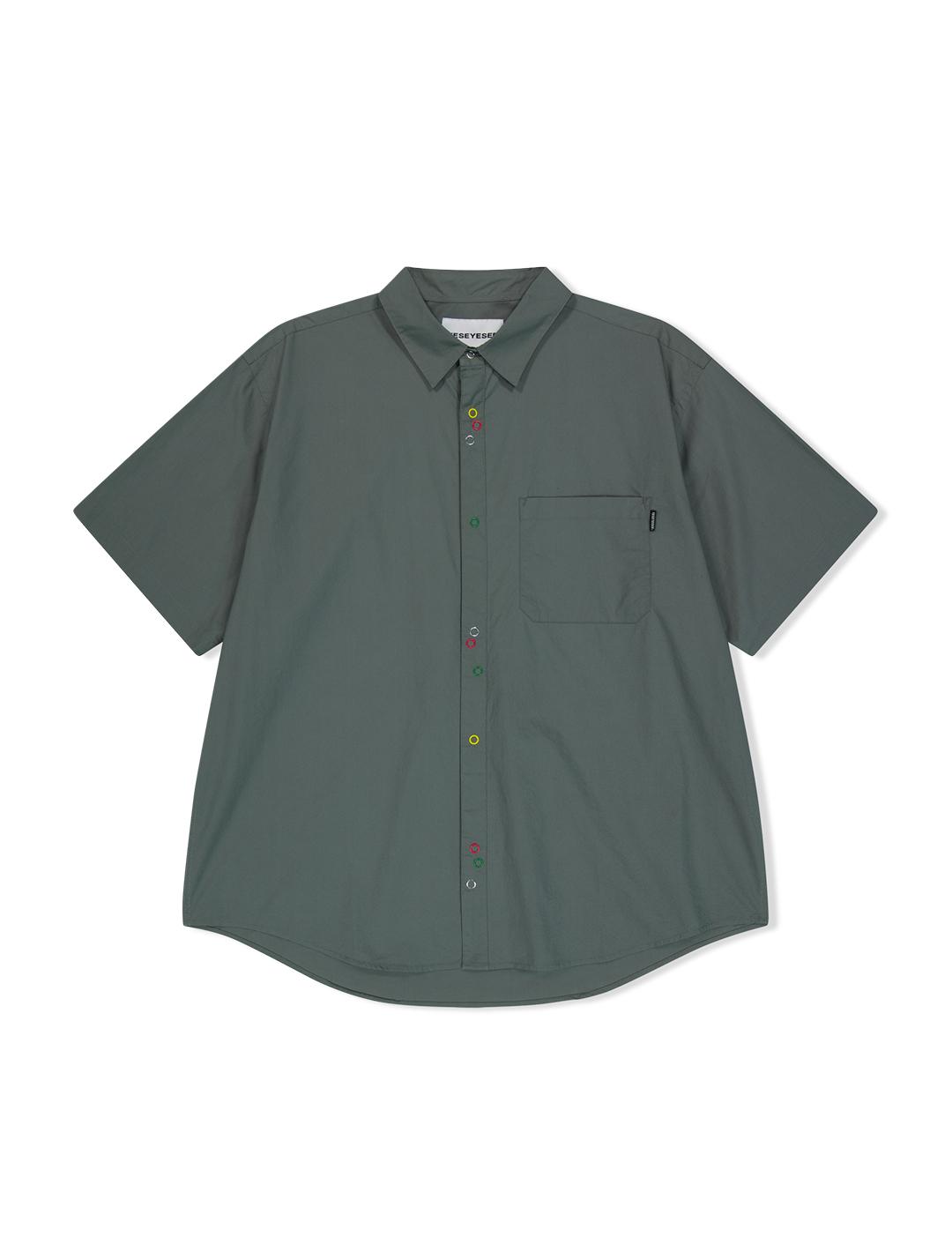Yes Ic Pinnacle S/S Shirt Gray Grey/Xl