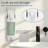 500ml Wall Mount Shower Soap Dispenser Aluminium Bathroom Shampoo Shower Gel Dispenser Toilet Kitchen Storage Bottle