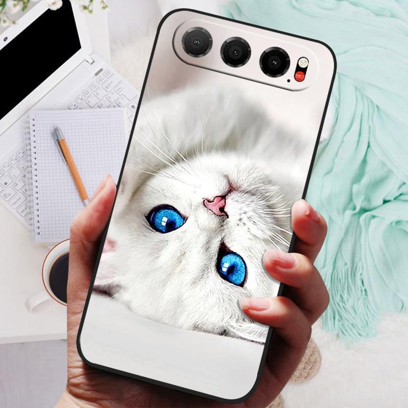 For ZTE Nubia Air 5G Case NEW TPU Silicone Shockproof Cat Phone Cover For Nubia Air Z2468N Funda Printing NubiaAir Soft Coque
