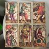 Tarotová karta Sola Busca 12*7cm v pevné krabičce 78 ks Vintage tarotové karty vytištěné na 350GSM oboustranně raženém kartonu