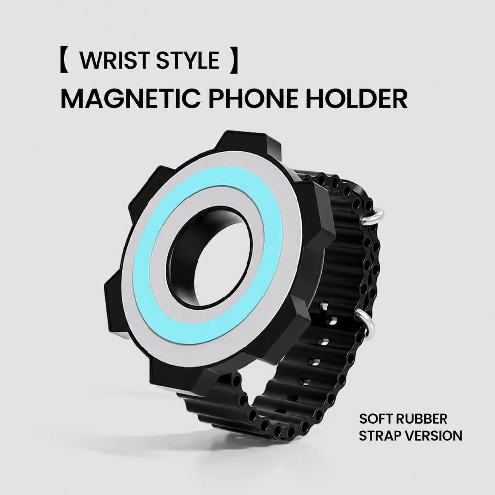 Strong Suction Phone Holder 360 Rotatable Phone Wrist Strap Running Phone Holder Running