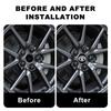 Car Wheel Center Hub Cap 56mm Emblem Decal Wheel Sticker For Toyota C-hr Prado Rav4 Yaris Hilux Prius Avensis Corolla Camry