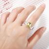 Irregular Trendy Girls Women Acrylic Cool Resin Rings Fashion Jewelry Finger Ring Transparent