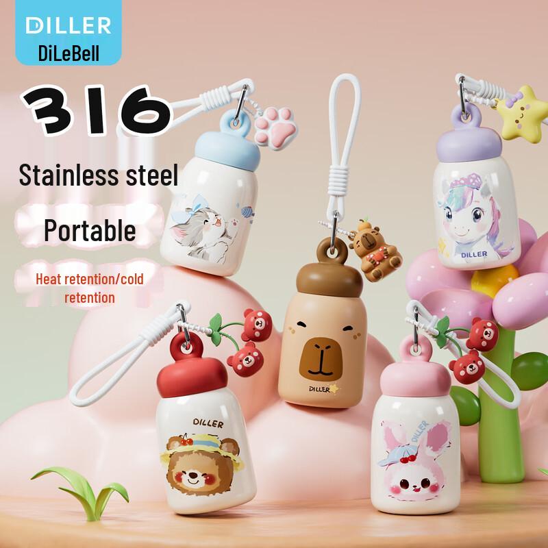 

Dilebell Dual-Drink Insulated Water Bottle