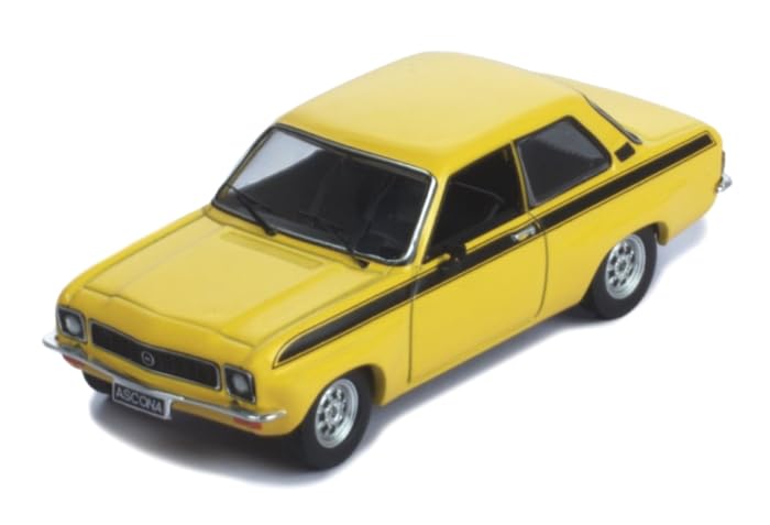 Ixo Model Opel Ascona A 73 Tuning Yellow CLC418N 1/43