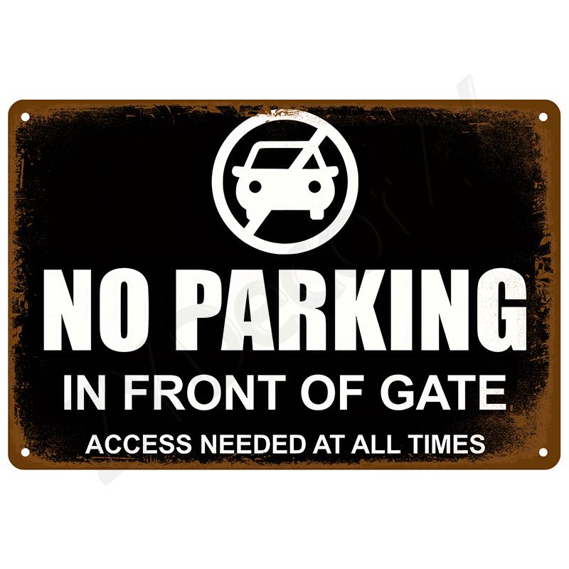 Vintage Metal Signs Plates Tin Sign Posters Man Cave Bar Retro Wall Art Mural Outdoor House Bathroom Home Room Decorations Decor