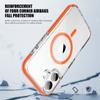 KEYSION Transparent Case for MagSafe for iPhone 16 15 Plus Colorful Collision Shockproof Phone Cover for for iPhone 16 Plus 15