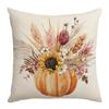 New Thanksgiving Autumn Cushion Pumpkin Maple Leaf Sunflower Home Cushion Pillow Cover