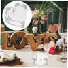 SOESFOUFU Clear Heart Ring Display Box Single Slot Ring Holder Small Jewelry Storage Case for Car...