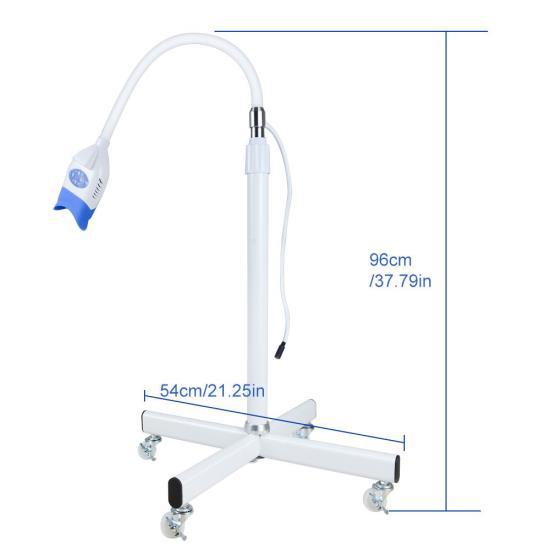 Get a Brighter Smile with Our Professional 36W Dental Mobile Oral Tool - Teeth Whitening Machine with 10 Blue Lights & Remote Control