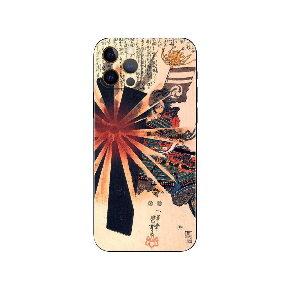 Japanese style Art phone case for iphone 5 5s 2020se 6 6s 7 8 plus x 10 XR XS 11 12 13 mini pro MAX black tpu back cover