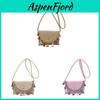 Sommer Gewebte Umschlagtasche Für Damen Kleine Schulter Crossbody Tote Mit Weichem Polyester Material