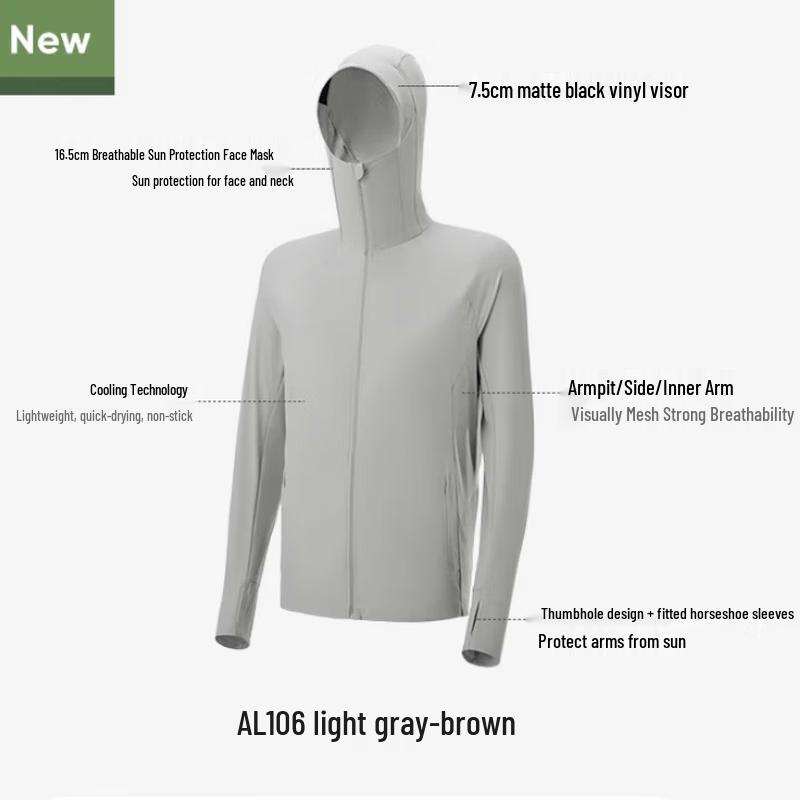 Beneunder Men s Breathable Cool-touch Sun Protection Jacket